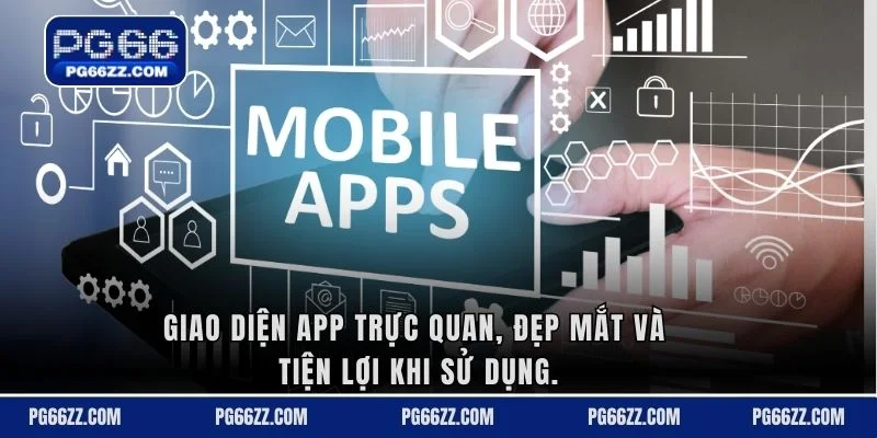 Giao diện app trực quan, đẹp mắt và tiện lợi khi sử dụng.